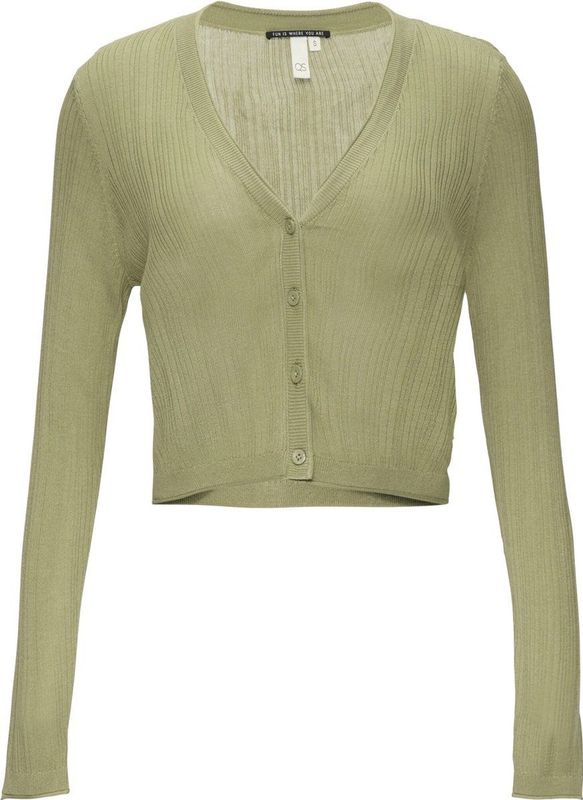 Q/ designed by - Cardigan - Vrouwen - 7282 GREEN