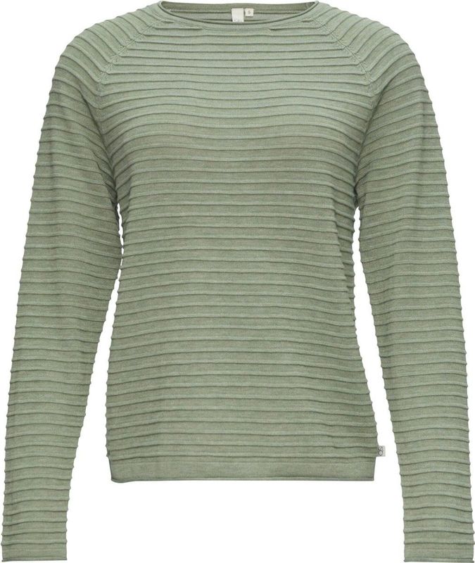 Raglan - Gebreide Trui - Effen - Knitwear - Lange Mouw - Normale Pasvorm