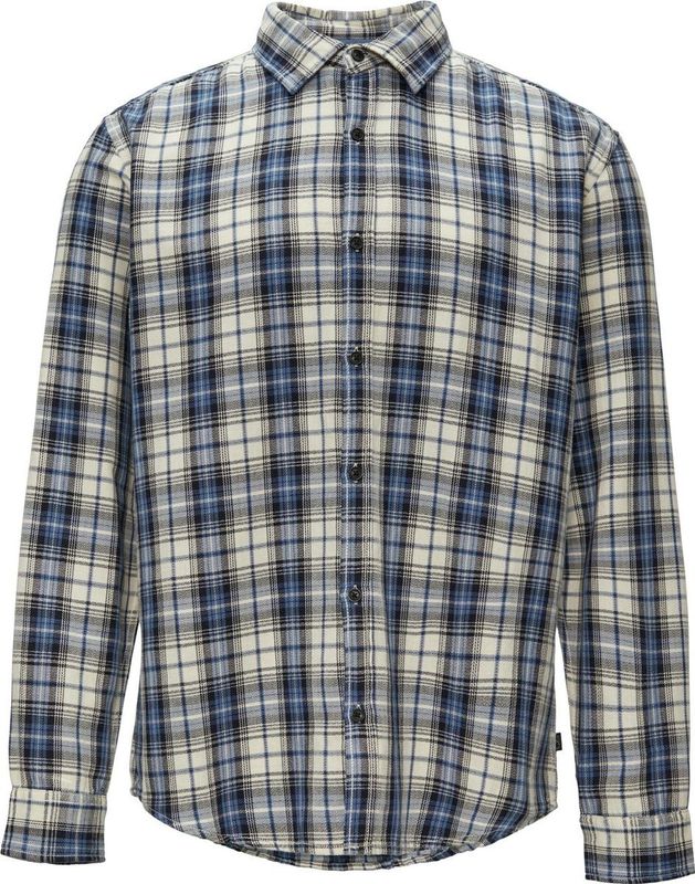 Overhemd - Geruit - Katoen - Lange Mouw - Regular Fit