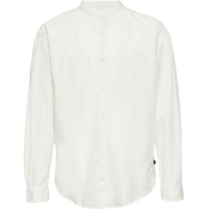 Overhemd - Effen - Katoen - Lange Mouw - Regular Fit