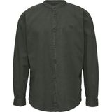 Shirt - Casual Overhemd - Regular Fit - Katoenen Twill