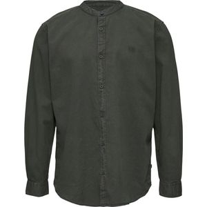 Shirt - Casual Overhemd - Regular Fit - Katoenen Twill
