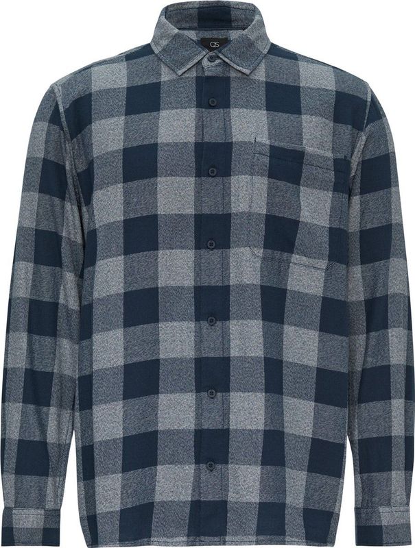 Overhemd - Carreaux - Langere Mouwen - Rechthoekige Coupe