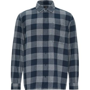 Shirt - Geruit - Regular-fit Overhemd - Zachte Katoenen Twill