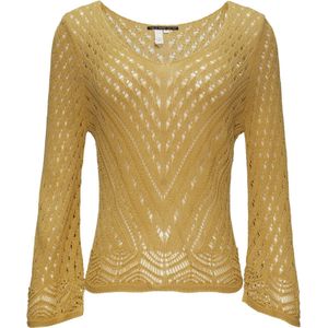 Q/ designed by - Pull - Vrouwen - 1602 YELLOW
