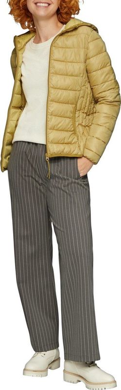 Gewatteerde Jas - Effen - Licht Gevoerd - Met Capuchon