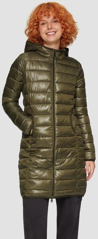 QS - Tussenmantel - Olijfgroen - Gewatteerde Jas