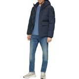 Gewatteerde Jas - Effen - Licht Gevoerd - Normale Pasvorm