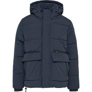 Gewatteerde Jas - Effen - Licht Gevoerd - Normale Pasvorm