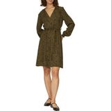 Jurk - Gebloemd - Crêpe - V-hals - Lichtgewicht - Jerseyjurken