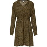 Jurk - Gebloemd - Crêpe - V-hals - Lichtgewicht - Jerseyjurken