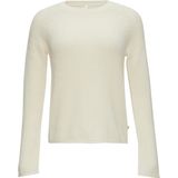 Gebreide Trui - Effen - Knitwear - Ronde Hals - Lange Mouw