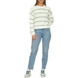 Gebreide Trui - Gestreept - Knitwear - Ronde Hals - Lange Mouw