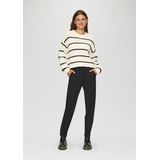 Gebreide Trui - Gestreept - Knitwear - Ronde Hals - Lange Mouw