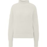 Knitwear - Effen - Lange Mouw - Losse Pasvorm - Opstaande Kraag