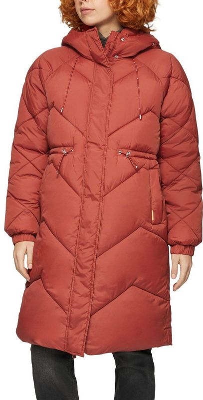 Vacht - O-vormige Gewatteerde Jas - Met Capuchon - Voor Buiten