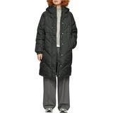 QS - Wintermantel - Gewatteerde Jas - Zwart - Capuchon met Trekkoord, Warm Gevoerd