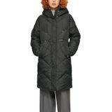 QS - Wintermantel - Gewatteerde Jas - Zwart - Capuchon met Trekkoord, Warm Gevoerd