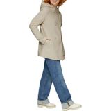 Klassieke Mantel - Effen - Licht Gevoerd - Knoopsluiting