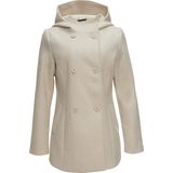 Klassieke Mantel - Effen - Licht Gevoerd - Knoopsluiting