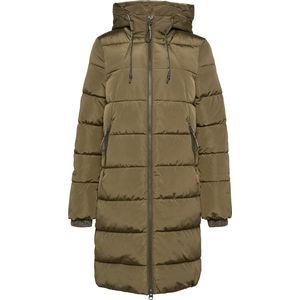 Gewatteerde Jas - Effen - Warm Gevoerd - Met Capuchon