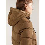 Gewatteerde Jas - Effen - Warm Gevoerd - Normale Pasvorm