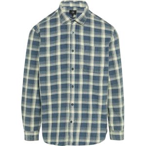 Shirt - Flanellen Overhemd - Regular Fit - Ruitpatroon - Katoenen Keperstof