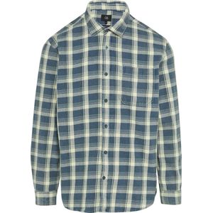 Shirt - Flanellen Overhemd - Regular Fit - Ruitpatroon - Katoenen Keperstof