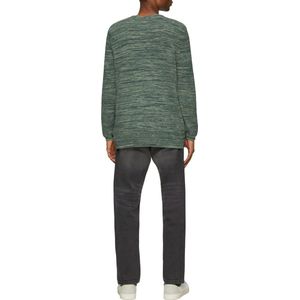 Gebreide Trui - Regular Fit - Katoen - Ronde Hals - Lange Mouwen