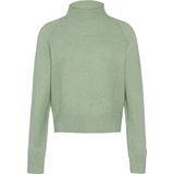 Siernaad - Pullover - Sage Green - Decoratieve Stiksels