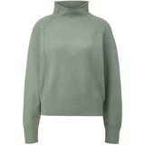 Siernaad - Pullover - Sage Green - Decoratieve Stiksels