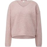 Trui - Gemêleerde Look - Oversized Schouders - Gebreid