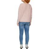 Trui - Gemêleerde Look - Oversized Schouders - Gebreid