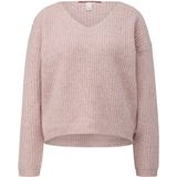 Gebreide Trui - Oversized Schouders - Gemêleerde Look