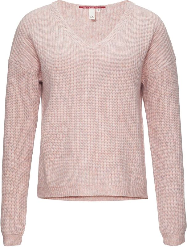 Gebreide Trui - Oversized Schouders - Gemêleerde Look