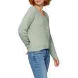 Grijs/Black - Hoodie - Gemêleerde Look - V-hals