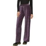 QS - Broek - Lila - Corduroy - Wide Leg