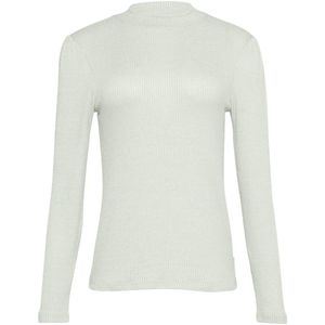 T-shirt - Slim-fit - Lange Mouwen - Dames - Gemêleerd Patroon