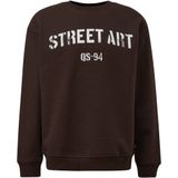 Sweatshirt - Katoenmix - Normale Pasvorm - Met Print Op De Voorkant