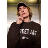 Sweatshirt - Katoenmix - Normale Pasvorm - Met Print Op De Voorkant