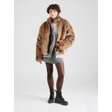 Q/S by s.Oliver - Gebreid Vest - Multi - Knoopsluiting - V-hals - Lange Mouwen - Polyester, Polyamide, Elastine