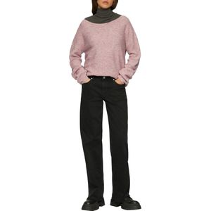 Q/S by s.Oliver - Gebreide Trui - Oudroze - Dames - Normale Pasvorm