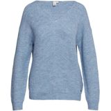 Q/S by s.Oliver - Gebreide Trui - V-Hals - Acryl - Ingebreid Patroon