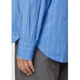 Blouse - Krijtstreep - Oversized Overhemdblouse - Lichtgewicht Katoenpopeline