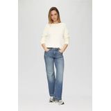 Q/S by s.Oliver - Trui - Ecru - Acryl en Katoen - Regular Fit