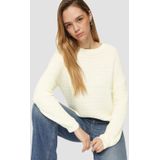 Q/S by s.Oliver - Trui - Ecru - Acryl/Katoen - Regular Fit