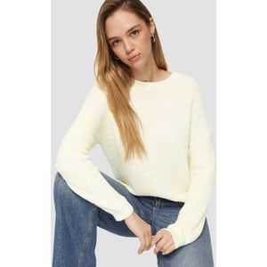 Q/S by s.Oliver - Trui - Ecru - Acryl/Katoen - Regular Fit