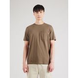 QS Shirt  olijfgroen