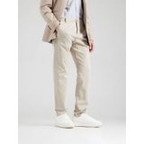 QS - Chino - Ecru - Slimfit - Lang/maxi