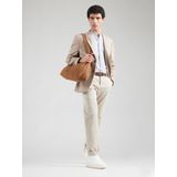 QS - Chino - Ecru - Slimfit - Lang/maxi